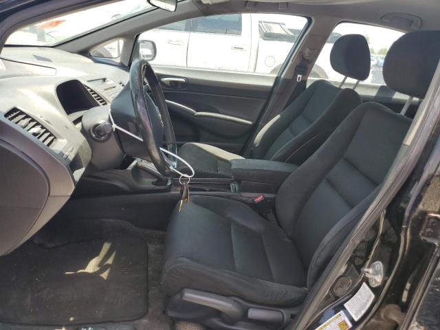 19XFA1F65AE083720 - 2010 HONDA CIVIC LX-S BLACK photo 7