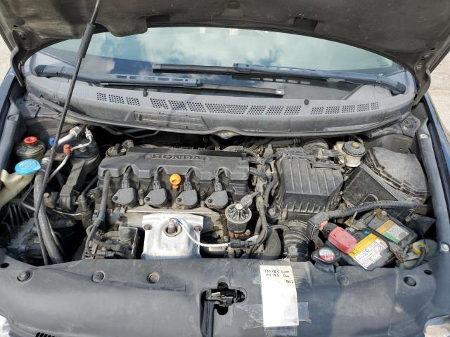 2HGFG12958H566199 - 2008 HONDA CIVIC EXL BLACK photo 11