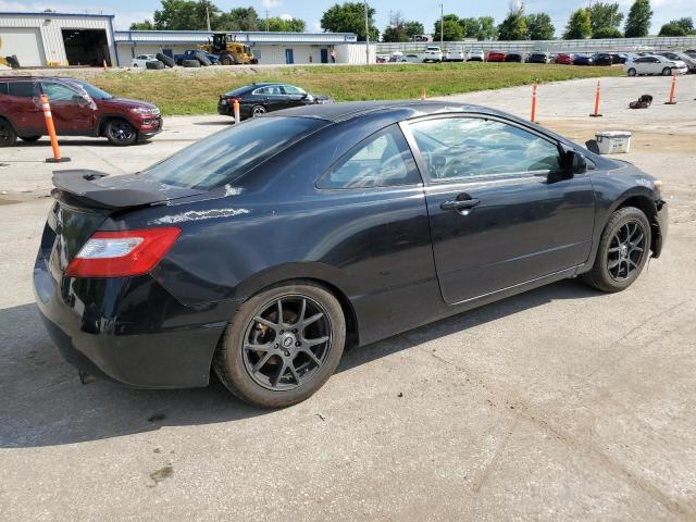 2HGFG12958H566199 - 2008 HONDA CIVIC EXL BLACK photo 3
