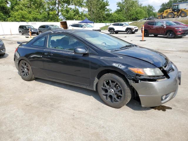 2HGFG12958H566199 - 2008 HONDA CIVIC EXL BLACK photo 4