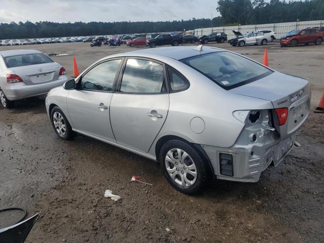 KMHDU4AD8AU083665 - 2010 HYUNDAI ELANTRA BLUE SILVER photo 2