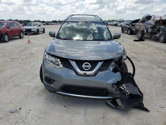 JN8AT2MT5GW025130 - 2016 NISSAN ROGUE S GRAY photo 5