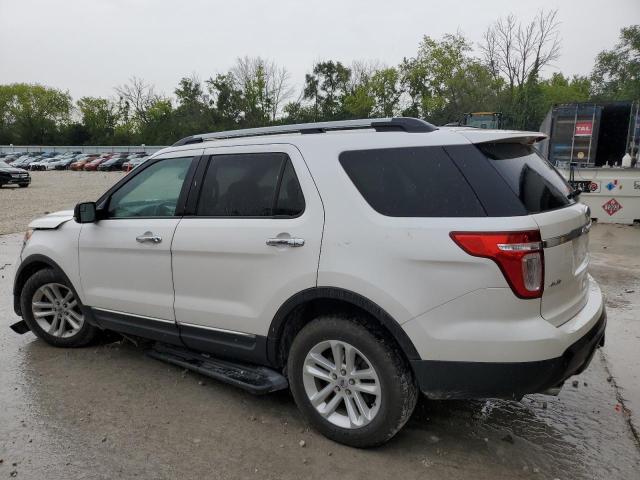 1FMHK8D80BGA32349 - 2011 FORD EXPLORER XLT WHITE photo 2