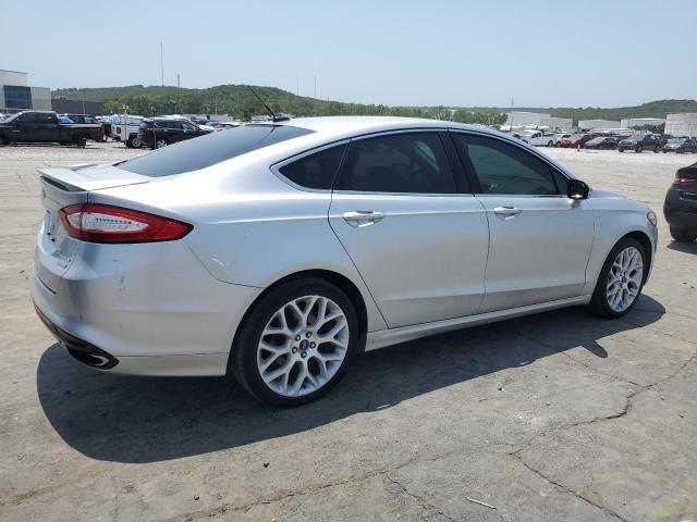 3FA6P0K96ER336802 - 2014 FORD FUSION TITANIUM SILVER photo 3