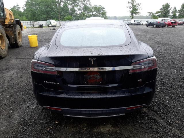 5YJSA1S19EFP60728 - 2014 TESLA MODEL S Սև լուսանկար 6