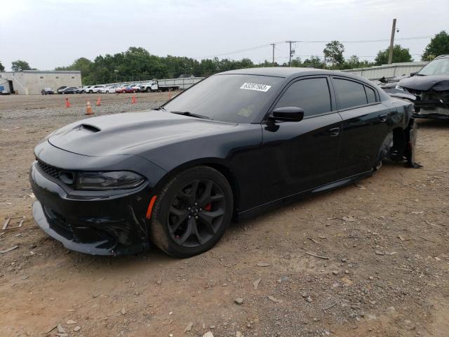 2C3CDXHGXKH681069 - 2019 DODGE CHARGER GT BLACK photo 1