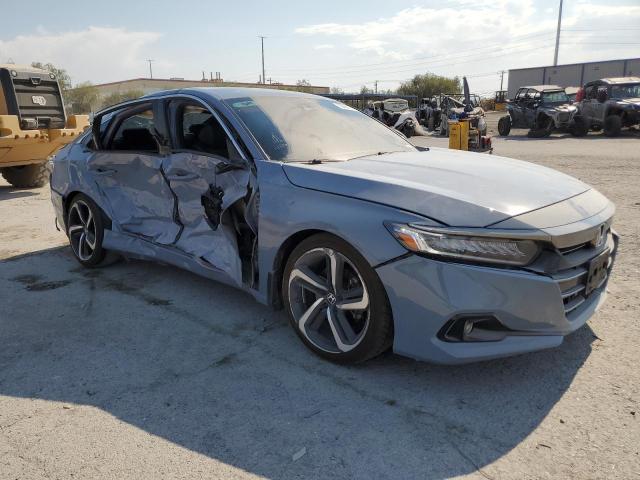 1HGCV1F39NA014021 - 2022 HONDA ACCORD SPORT GRAY photo 4