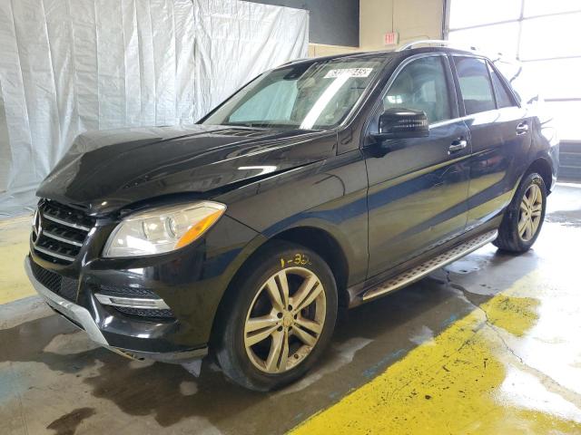 4JGDA5HB4DA197591 - 2013 MERCEDES-BENZ ML 350 4MATIC BLACK photo 1