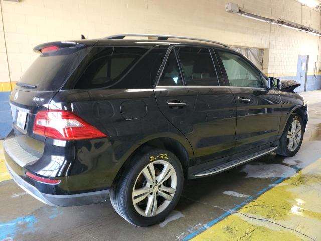 4JGDA5HB4DA197591 - 2013 MERCEDES-BENZ ML 350 4MATIC BLACK photo 3