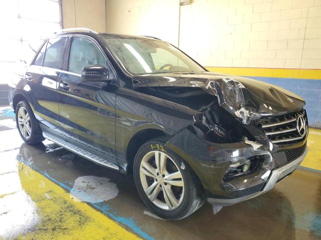 4JGDA5HB4DA197591 - 2013 MERCEDES-BENZ ML 350 4MATIC BLACK photo 4