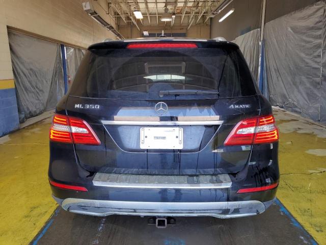 4JGDA5HB4DA197591 - 2013 MERCEDES-BENZ ML 350 4MATIC BLACK photo 6