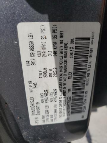 1D7HU18D55S358622 - 2005 DODGE RAM 1500 ST ნაცრისფერი ფოტო 12