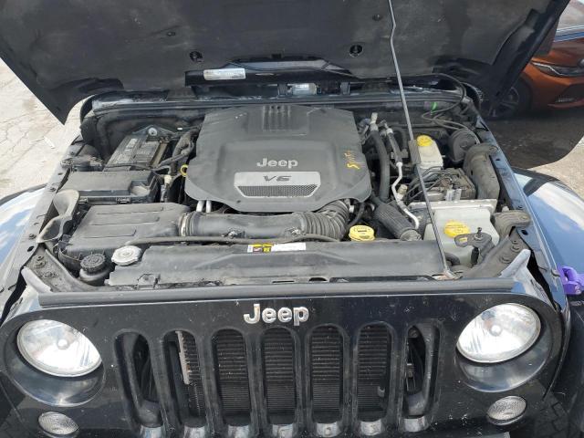 1C4AJWBG7FL714830 - 2015 JEEP WRANGLER SAHARA BLACK photo 12