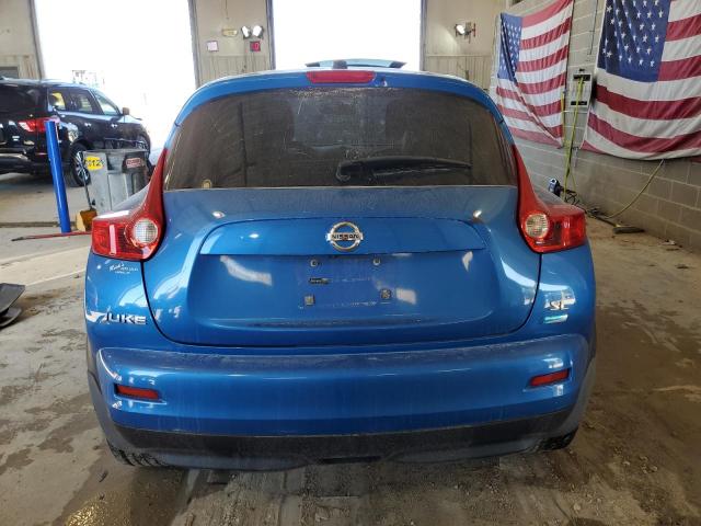 JN8AF5MR9CT103160 - 2012 NISSAN JUKE S BLUE photo 6