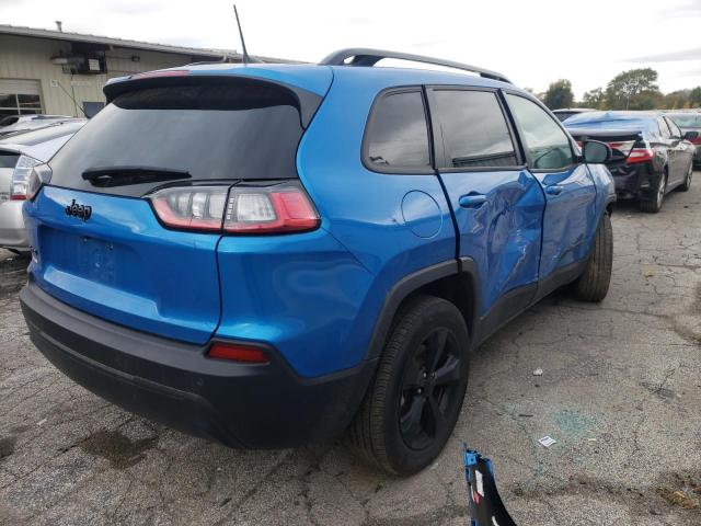 1C4PJMLB4MD157352 - 2021 JEEP CHEROKEE LATITUDE PLUS BLUE photo 4