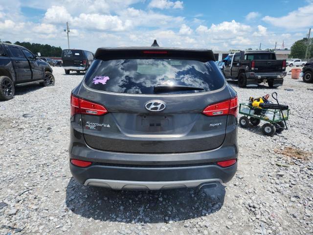 5XYZU3LB3DG058128 - 2013 HYUNDAI SANTA FE S GRAY photo 6