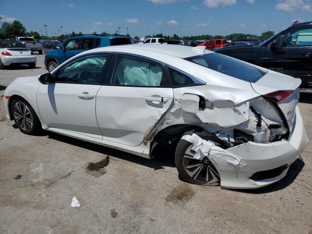 2HGFC1F75JH642496 - 2018 HONDA CIVIC EXL WHITE photo 2