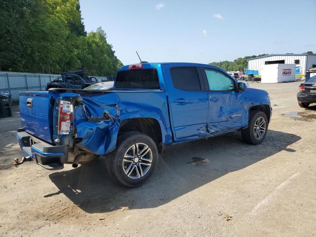 1GCGSBEN4M1153263 - 2021 CHEVROLET COLORADO BLUE photo 3