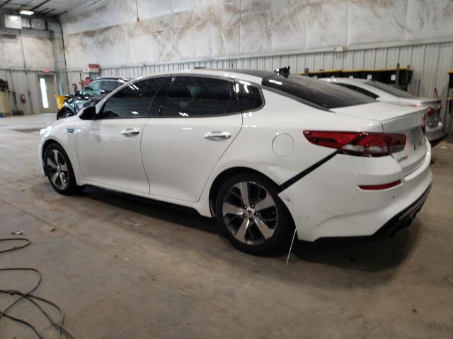 5XXGT4L32KG374789 - 2019 KIA OPTIMA LX WHITE photo 2