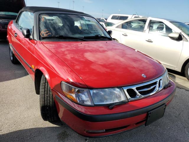 YS3DD78N5X7022262 - 1999 SAAB 9-3 S RED photo 1