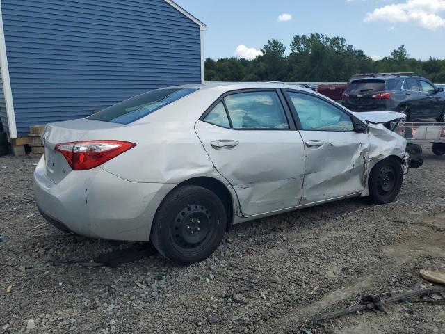 2T1BURHE9FC279691 - 2015 TOYOTA COROLLA L Silber Foto 3