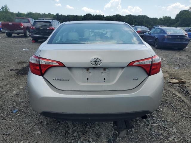 2T1BURHE9FC279691 - 2015 TOYOTA COROLLA L Silber Foto 6