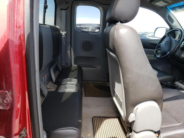 5TEUX42N66Z315018 - 2006 TOYOTA TACOMA ACCESS CAB წითელი ფოტო 10