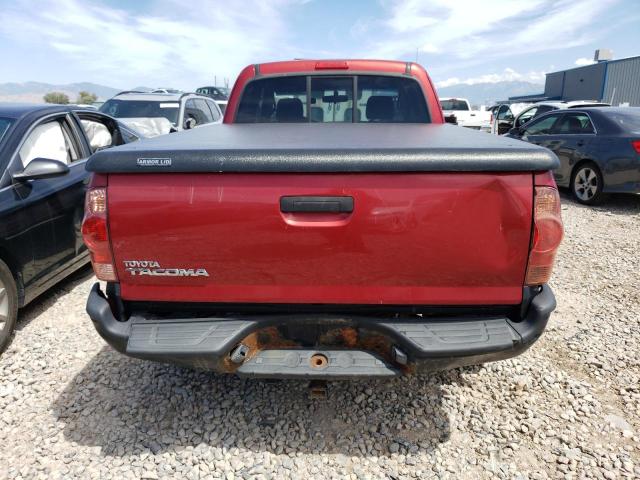 5TEUX42N66Z315018 - 2006 TOYOTA TACOMA ACCESS CAB წითელი ფოტო 6