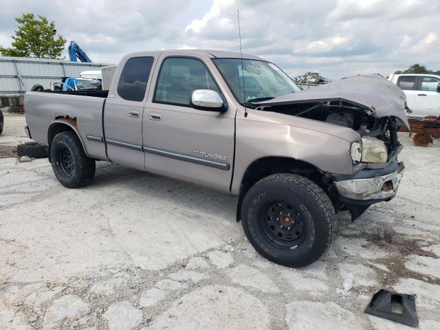 5TBRT3410YS016381 - 2000 TOYOTA TUNDRA ACCESS CAB ნაცრისფერი ფოტო 4