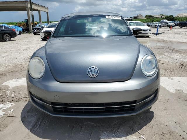 3VW4A7AT0CM621821 - 2012 VOLKSWAGEN BEETLE TURBO GRAY photo 5