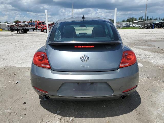 3VW4A7AT0CM621821 - 2012 VOLKSWAGEN BEETLE TURBO GRAY photo 6