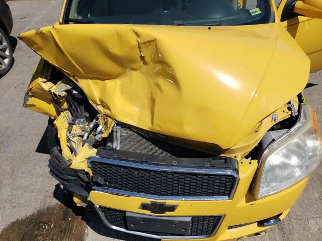 KL1TD6DE5AB078832 - 2010 CHEVROLET AVEO LS 黄色 照片 11