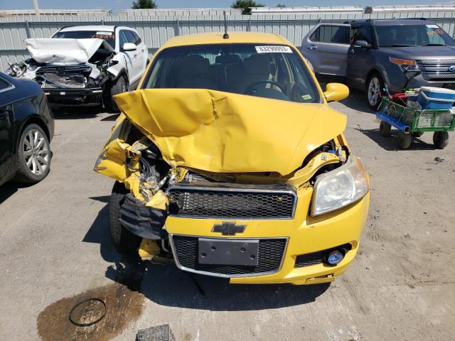 KL1TD6DE5AB078832 - 2010 CHEVROLET AVEO LS 黄色 照片 5