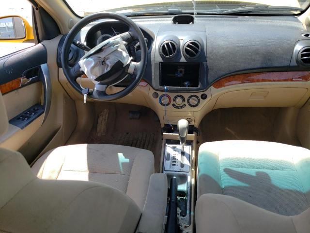 KL1TD6DE5AB078832 - 2010 CHEVROLET AVEO LS 黄色 照片 8