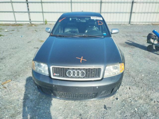 WUAPV54B03N905194 - 2003 AUDI RS6 GRAY photo 5