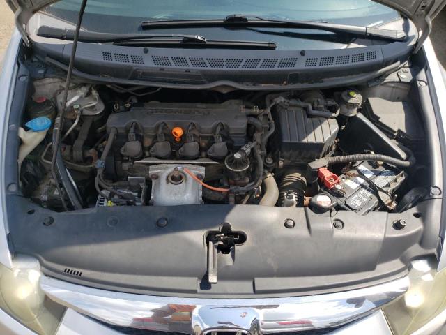 2HGFA16669H346265 - 2009 HONDA CIVIC LX-S Արծաթագույն լուսանկար 11