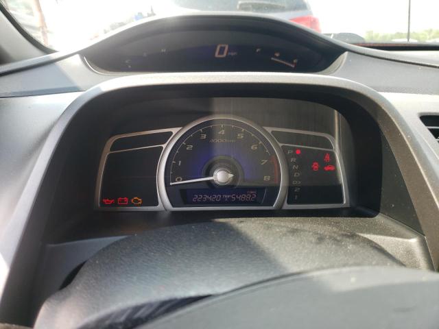 2HGFA16669H346265 - 2009 HONDA CIVIC LX-S Արծաթագույն լուսանկար 9