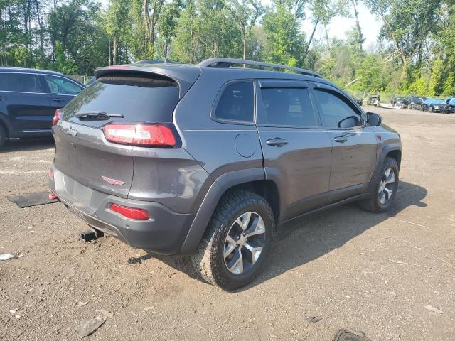 1C4PJMBS2GW252180 - 2016 JEEP CHEROKEE TRAILHAWK GRAY photo 3