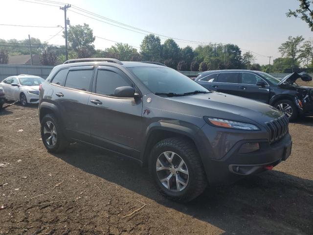 1C4PJMBS2GW252180 - 2016 JEEP CHEROKEE TRAILHAWK GRAY photo 4