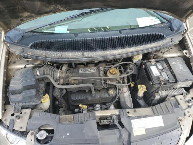 2C8GP74L42R717337 - 2002 CHRYSLER TOWN AND C EX GOLD photo 12