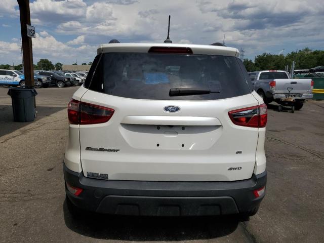 MAJ6P1UL9JC207430 - 2018 FORD ECOSPORT SE Biały zdjęcie 6
