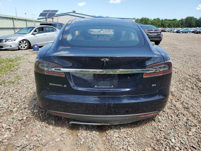 5YJSA1H13EFP40448 - 2014 TESLA MODEL S 蓝色 照片 6