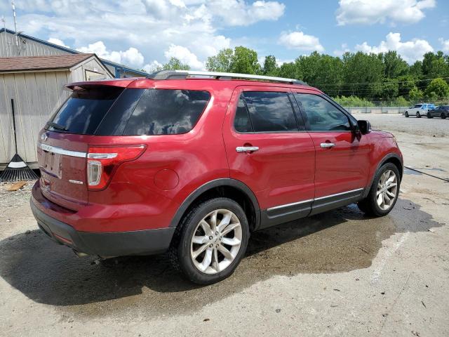 1FM5K7D8XFGB31022 - 2015 FORD EXPLORER XLT RED photo 3