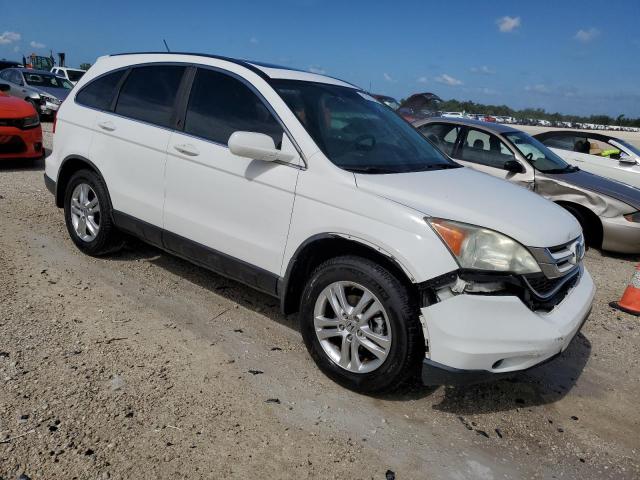 5J6RE3H75BL039643 - 2011 HONDA CR-V EXL WHITE photo 4