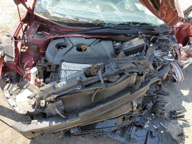 5NPDH4AE1DH388649 - 2013 HYUNDAI ELANTRA GLS RED photo 11