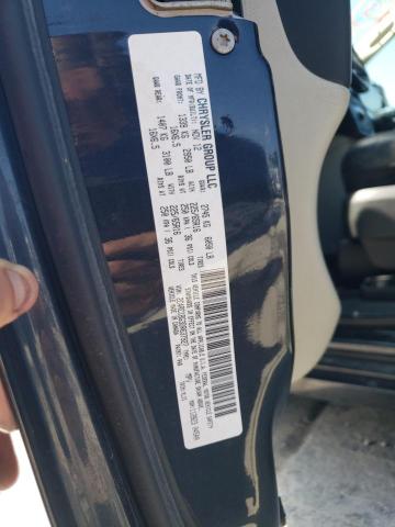 2C4RC1BG3DR637927 - 2013 CHRYSLER TOWN & COU TOURING Mavi foto 14