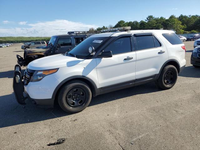 1FM5K8AR3EGA04498 - 2014 FORD EXPLORER POLICE INTERCEPTOR WHITE photo 1