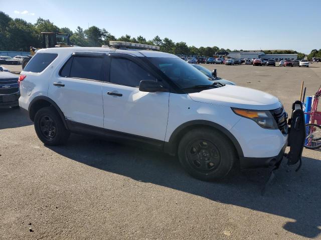 1FM5K8AR3EGA04498 - 2014 FORD EXPLORER POLICE INTERCEPTOR WHITE photo 4