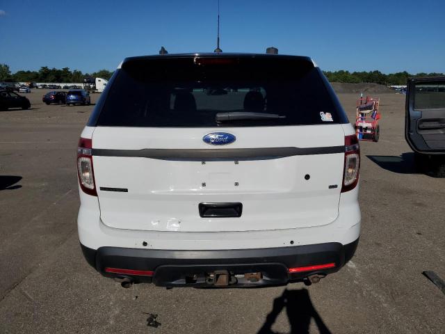 1FM5K8AR3EGA04498 - 2014 FORD EXPLORER POLICE INTERCEPTOR WHITE photo 6