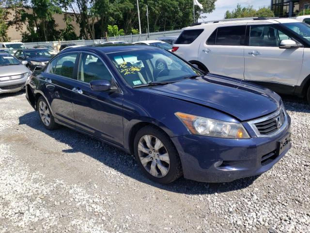 1HGCP36858A088994 - 2008 HONDA ACCORD EXL BLUE photo 4